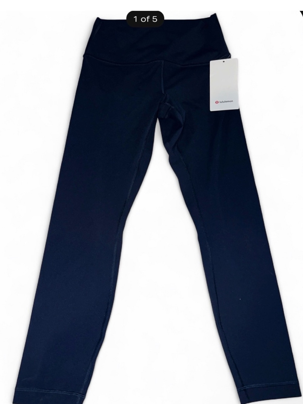 lululemon athletica Women’s Wunder Under Navy Blue Active Leggings NWT